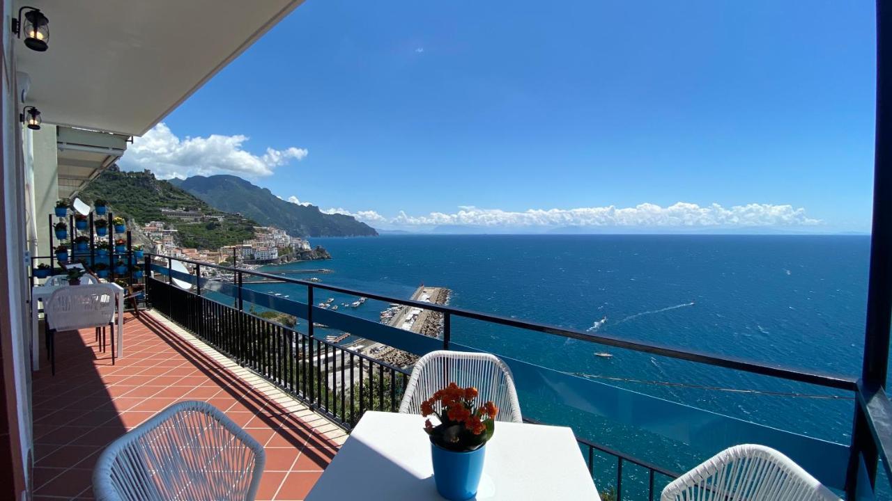 La Marea - Appartamento Panoramico Amalfi Bagian luar foto